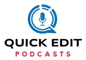 quick edit podcasts logo